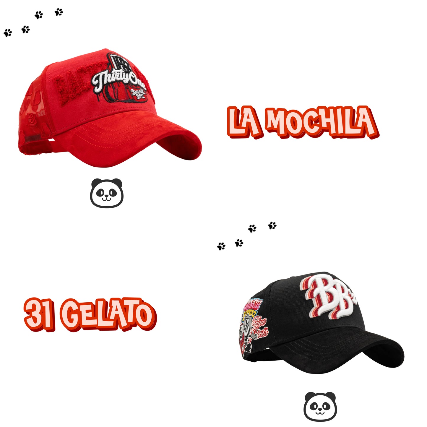 Thirthyone hats x BackpackBoyz- bundle